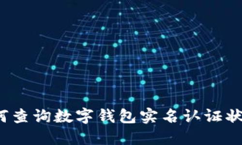 如何查询数字钱包实名认证状态？
